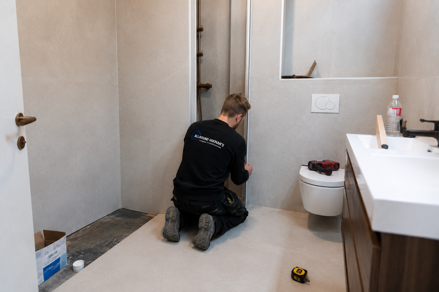Complete badkamerrenovatie in Almere